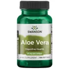 SWANSON Aloe Vera 25 mg / 100 db lágyzselatin kapszula