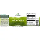 SWANSON Aloe Vera 25 mg / 100 db lágyzselatin kapszula