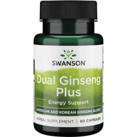SWANSON Duál Ginzeng Plusz / 60 db kapszula