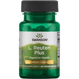   SWANSON L. Reuteri Plus (3 féle Probiotikum + Prebiotikum) 30 db növényi kapszula