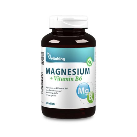 VITAKING MAGNÉZIUM CITRÁT+B6 VITAMIN 90 tabletta