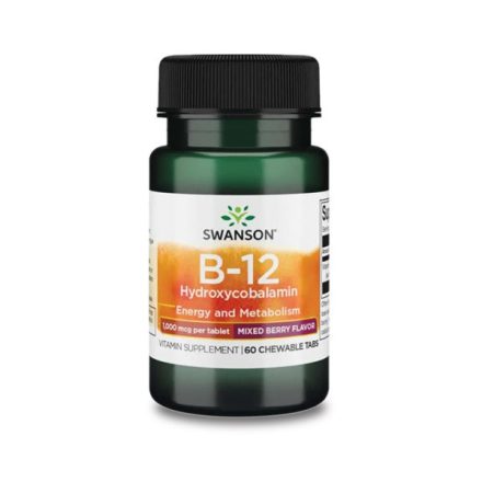 Swanson B12-vitamin rágótabletta 60db