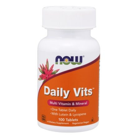 NOW MULTIVITAMIN DAILY VITAMINS TABLETTA 100 DB