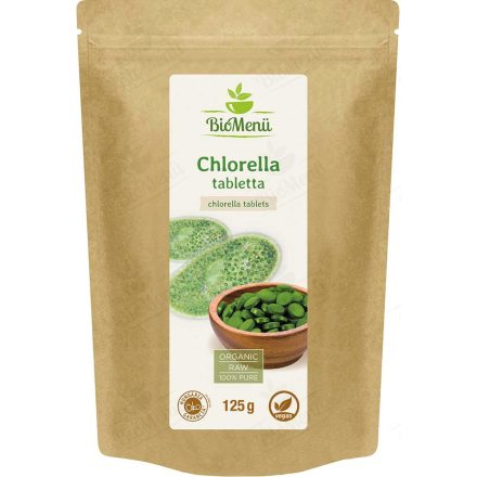 BioMenü BIO chlorella alga tabletta 125g