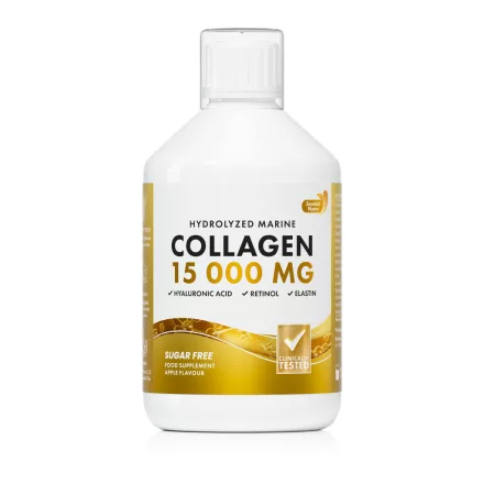 Swedish Nutra Halkollagén 15.000 mg - extra adag cukormentes halkollagén retinollal és elasztinnal
