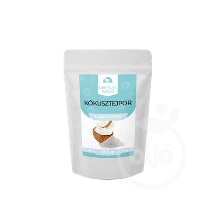 PREMIUM NATURA KÓKUSZITALPOR KAZEINMENTES PALEO, VEGÁN 250 G