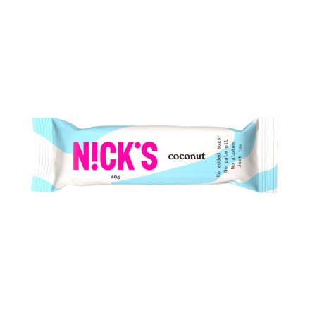 Nick’s KÓKUSZOS SZELET 40 g [coconut]