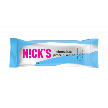 Nick’s CSOKOLÁDÉS FEHÉRJESZELET 40 G [chocolate protein wafer]