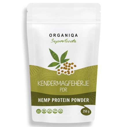 Organiqa Bio Kendermag Fehérje Por 250g