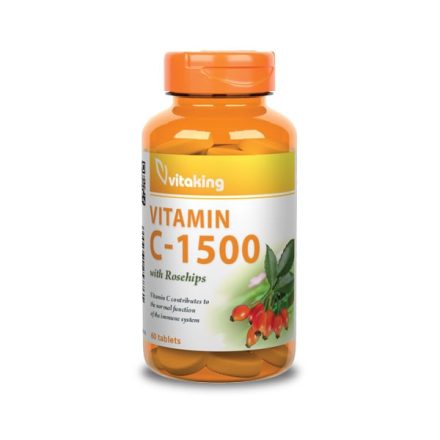 VITAKING C-1500mg (60) 15mg csipkebogyóval