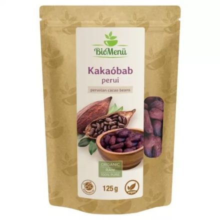 BioMenü BIO perui kakaóbab 125 G