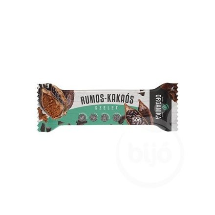 ORGANIKA RUMOS-KAKAÓS SZELET 30 G