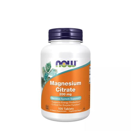 NOW MAGNESIUM CITRATE TABLETTA 200 MG 100 DB