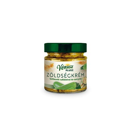 Vénusz PLUSZ Zöldségkrém Grillezett cukkinivel és curryvel   180 g