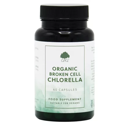 G&G Chlorella alga (törött sejtfalú és organikus) 60 kapszula