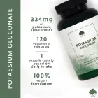 G&G Kálium (Potassium) 500mg 120 kapszula