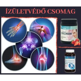   ÍZÜLETVÉDŐ CSOMAG (Testszerviz Extra Epres kollagén steviával, Vitaking Glükozamin-Kondroitin+MSM komplex)