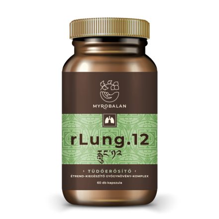 LUNG12 tüdőerősítő és tüdőtisztító gyógynövény komplex - 60 db