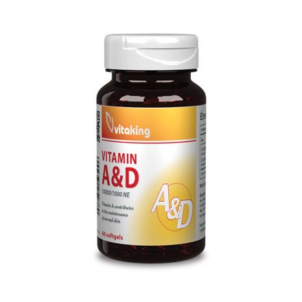 VITAKING A&D vitamin 10000NE /1000NE 60 gélkapszula