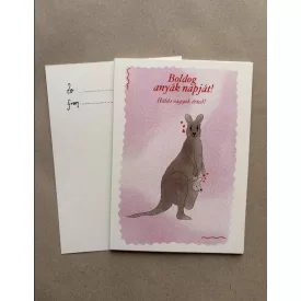 Anyák napi képeslap Szabó Petra illusztrációival