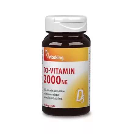 VITAKING D3-vitamin 2000NE 90 kapszula