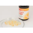 VITAKING A&D vitamin 10000NE /1000NE 60 gélkapszula