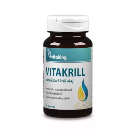 Vitaking VitaKrill olaj 500mg (30)