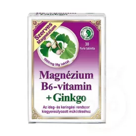 Dr. Chen magnézium b6-vitamin+ginkgo forte tabletta 30 db