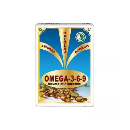 Dr. Chen omega-3-6-9 lágyzselatin kapszula 30 db