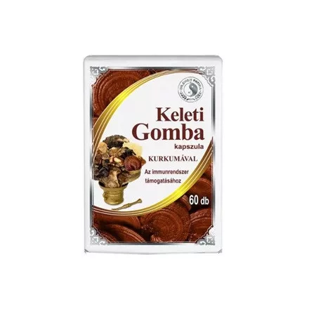 Dr. Chen keleti gomba kapszula kurkumával 60 db