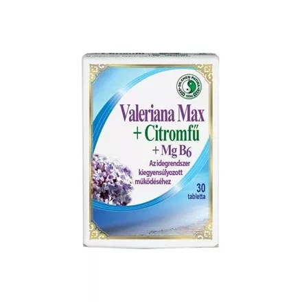 Dr. Chen valeriana max+citromfű tabletta 30 db