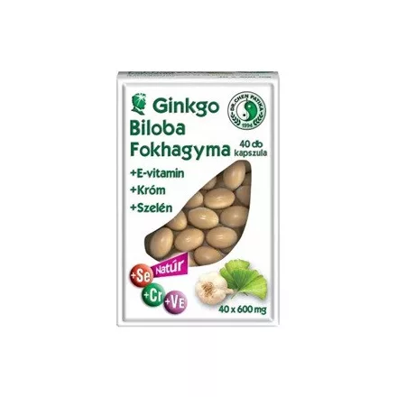 Dr. Chen ginkgo biloba garlic kapszula 40 db