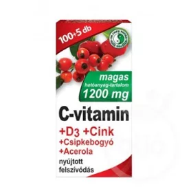   Dr. Chen c-vitamin 1200mg+d3+cink+acerola+csipkebogyó tablett 105 db