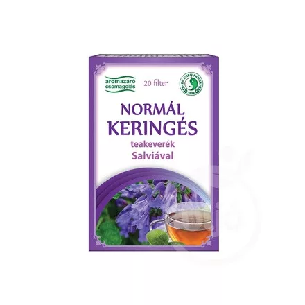 Dr. Chen normál keringés tea salviával 20x2,5g 50 g