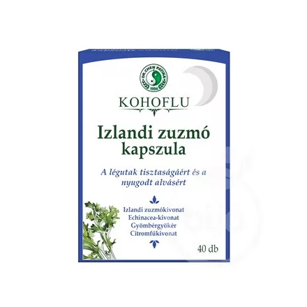 Dr. Chen kohoflu izlandi zuzmó kapszula-éjszaka 40 db