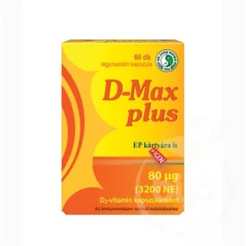 Dr. Chen d-max plus d3-vitamin 3200ne kapszula 60 db