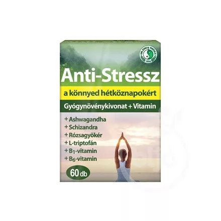 Dr. Chen anti-stressz gyógynövény+vitamin kapszula 60 db