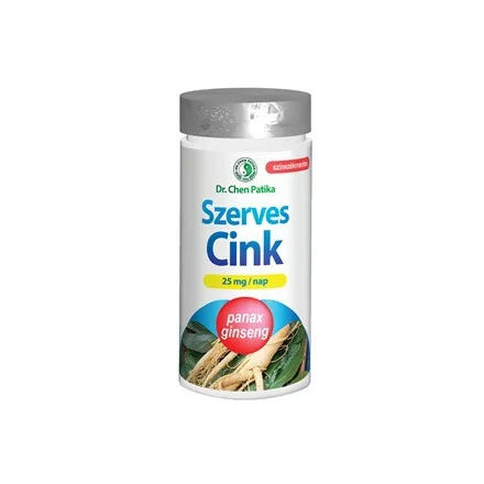 Dr. Chen szerves cink+ginseng kapszula 70 db
