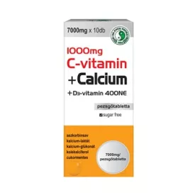   Dr. Chen 1000mg c-vitamin+170mg kalcium+400ne d3-vitamin pezsgőtabletta 10 db