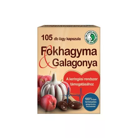 Dr. Chen fokhagyma és galagonya kapszula 105 db
