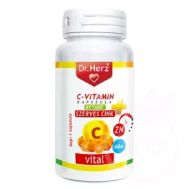 Dr. Herz c vitamin+szerves cink kapszula 60 db