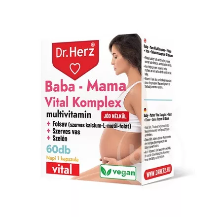 Dr. Herz baba mama vital komplex kapszula 60 db