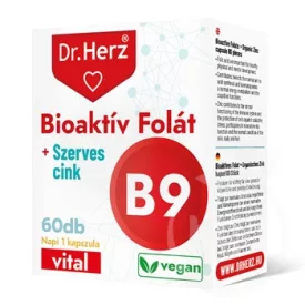 Dr. Herz bioaktív folát+szerves cink kapszula 60 db