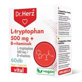 Dr. Herz l-tryptophan 500 mg+b-vitaminok kapszula 60 db