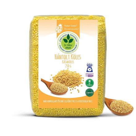 Natur Tanya® Hántolt Köles. Már Honfoglaló őseink legfőbb étke is a köleskása volt! Édesen, sósan. 250g
