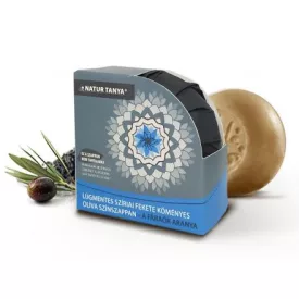   NATUR TANYA NAJEL FEKETE KÖMÉNYES SZÍRIAI OLIVA SZÍNSZAPPAN 100 G