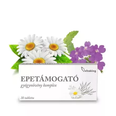 Vitaking Epetámogató gyógynövény komplex (30)
