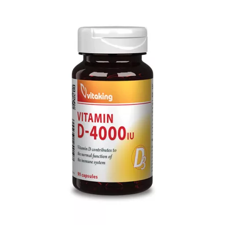VITAKING D3-vitamin 4000NE 90 kapszula
