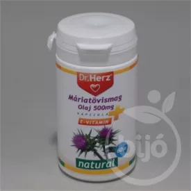 Dr. Herz máriatövismag olaj 500mg kapszula 60 db