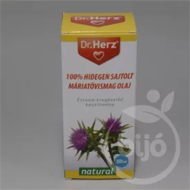 Dr. Herz máriatövismag olaj 100% hidegen sajtolt 50 ml